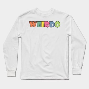 Embrace your weirdness sticker pack Long Sleeve T-Shirt